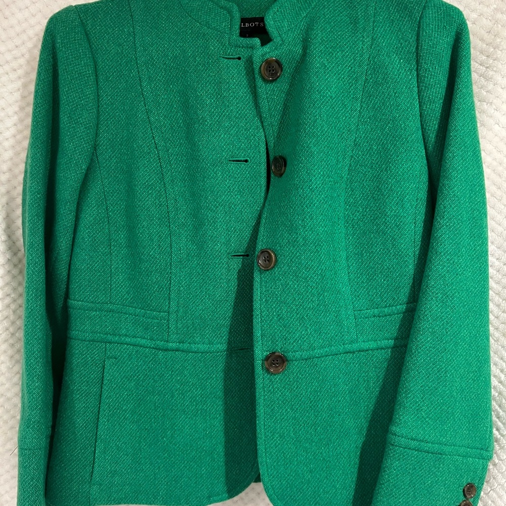 Talbots wool/tweed blazer jacket
